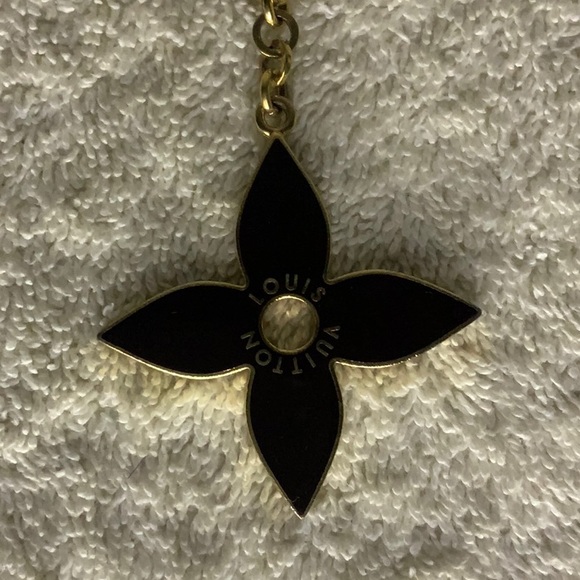 Louis Vuitton Portocre Puzzle Charm Keychain in Goldtone Metal (5.1in) - Picture 7 of 7